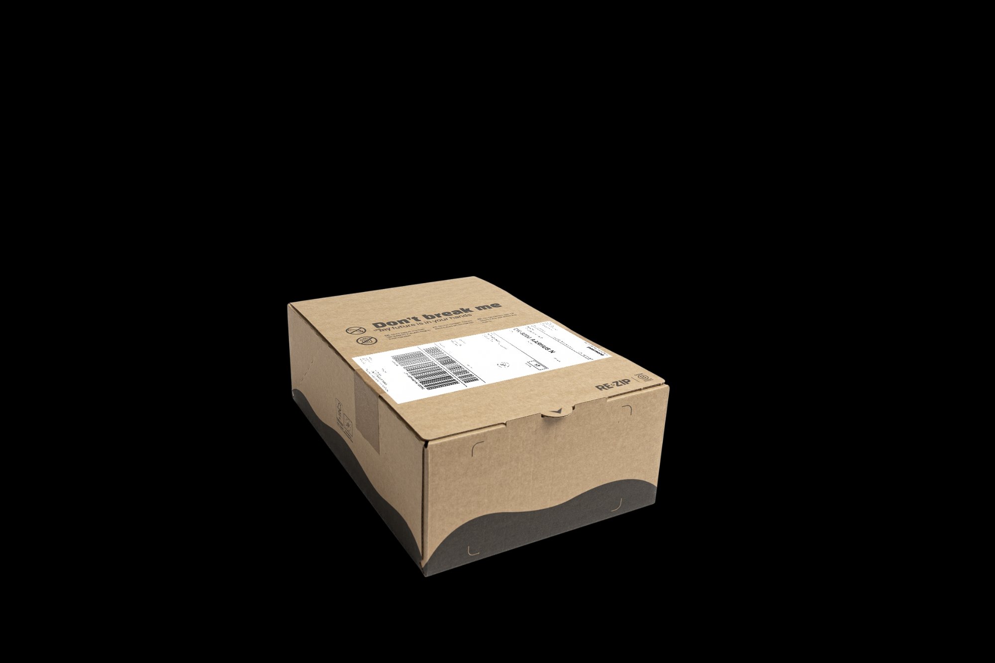 Cardboard Box view 2